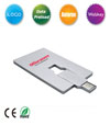 Plastic Business Card USB Flash Drive